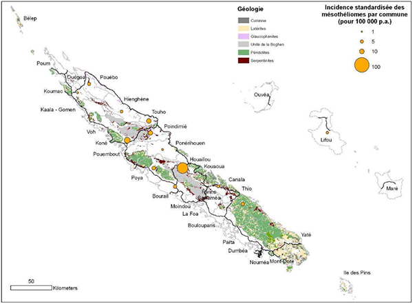 carte mesotheliome